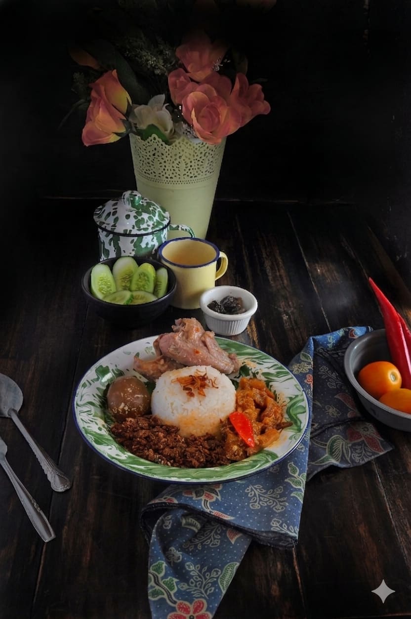 Nasi Gudeg Komplit
